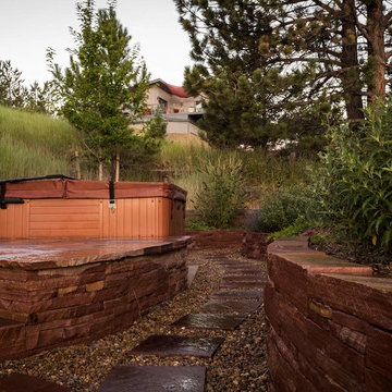 Hot Tub on the Slope Boulder 09