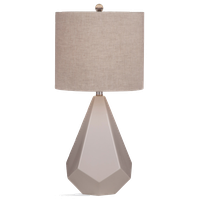 Delaney Table Lamp - White