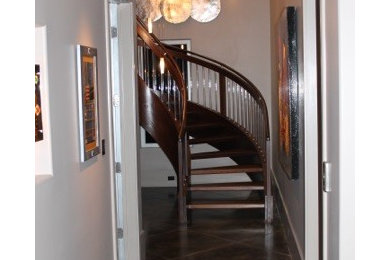 Inspiration for a timeless entryway remodel in Miami