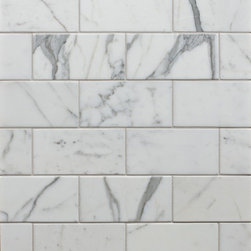 Bianco Europa Statuary White Field Tile 3" x 6" - Mosaic Tile