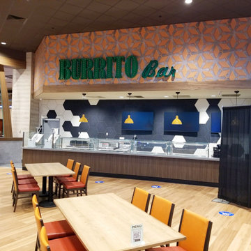 Burrito Bar From a Distance