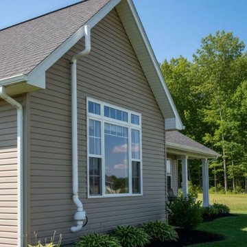 Residential Exterior Radon Mitigation System