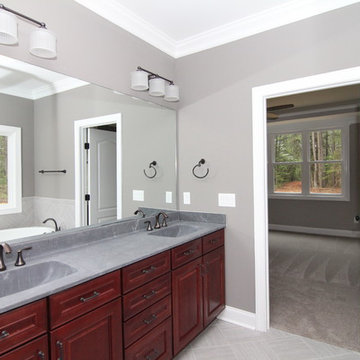 His and Her Master Bathroom Layout