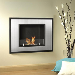 Bellezza Mini Bio Ethanol Recessed Fireplace - Indoor Fireplaces