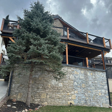 Luxury Lakefront Deck Transformation with Covered Outdoor Living | Lake Waukomis
