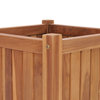 vidaXL Garden Raised Bed Outdoor Planter Box for Vegetable Solid Wood Teak