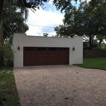 Spanish Style Garage
