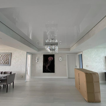 Light Fixture and High Gloss Ceiling