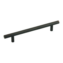 Cosmas - Cosmas 305-192ORB Oil Rubbed Bronze 7-1/2&rdquo; CTC (192mm) Euro Bar Pull - Cabinet And Drawer Handle Pulls