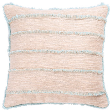 Safavieh Parlen Pillow Pink 18" X 18"