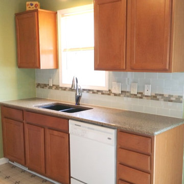 Minor kitchen update = major improvement