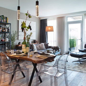 My Houzz: City Condo Is Set to Entertain