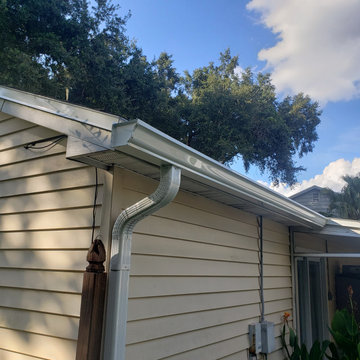 Previous Work (Tile, Gutters and LeafGuard Installs)