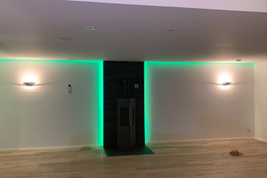 RGBW Beleuchtung Wohnzimmer