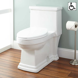 BROWNING SIPHONIC ONE-PIECE ELONGATED TOILET - Toilets