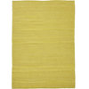 Solid/Striped Vista Area Rug, Rectangle, Lime Green-Lime Green, 3'6"x5'6"