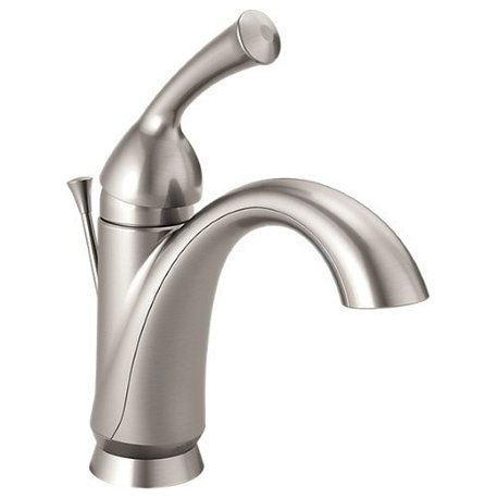 Delta 15999-DST Haywood 1 Hole Bathroom Faucet - Brilliance Stainless