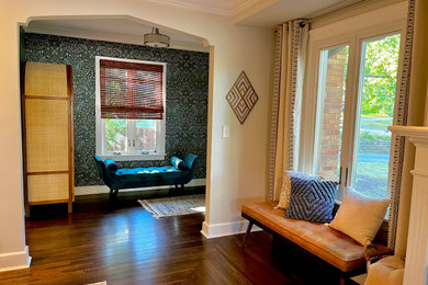 Inspiration for a living room remodel in Cincinnati