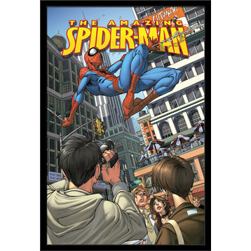 Ultimate Spider-Man Poster, Black Framed Version