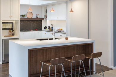 Transitional kitchen photo in Kansas City