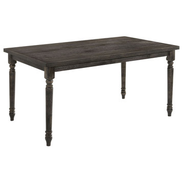 Claudia II Dining Table, Weathered Gray