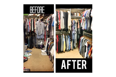 Master Closet Declutter and Clean Out - Paradise Valley