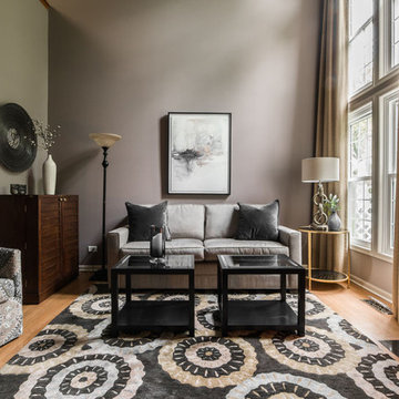 Timelessly Tailored Living Space