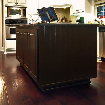 Kitchen Remodel Featuring Painted Cabinets
