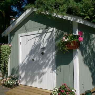 Donnelly Shed works well with setting