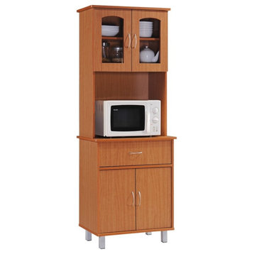 Pemberly Row Kitchen Cabinet in Cherry