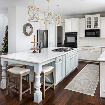 Shell Penny Tile Kitchen