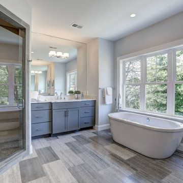 Modern Farmhouse-Style Custom Home by Meridian Homes, Bethesda, Maryland