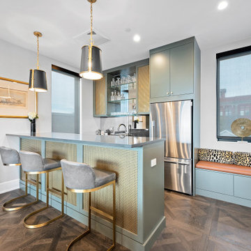 Contemporary West Town Custom Home