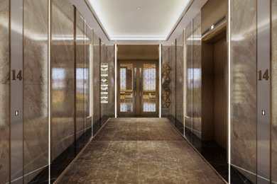 Elevator Lobby to Sky Restaurant