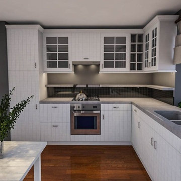 Private House - Kitchen and Bathroom