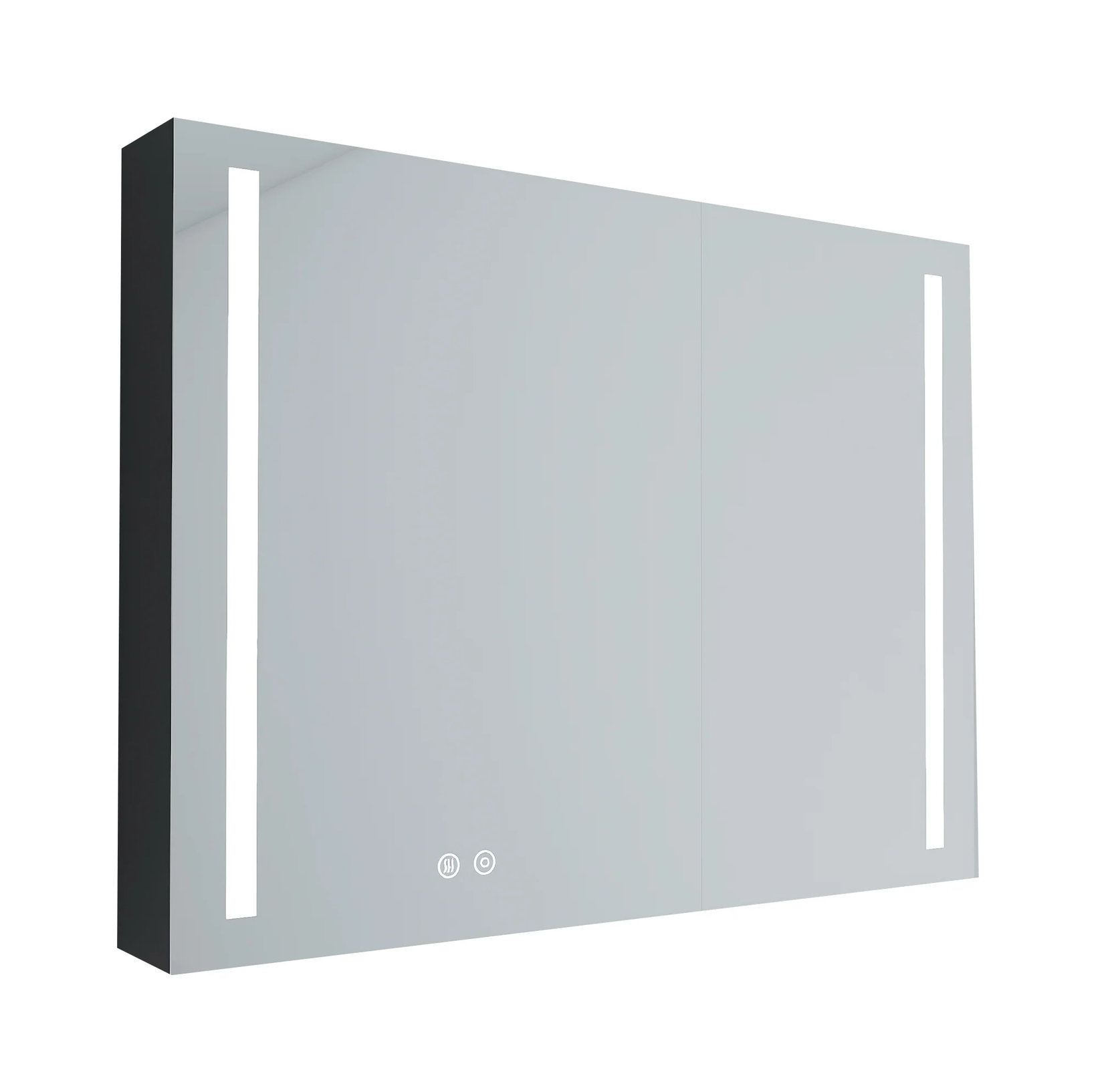 Surface Mount Bath Medicine Cabinet, Mirror and Shelves, 34" - Modern - Medicine Cabinets - by ...