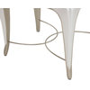 Aico Amini London Place 3 PC Cocktail & 2 End Table Set in Creamy Pearl