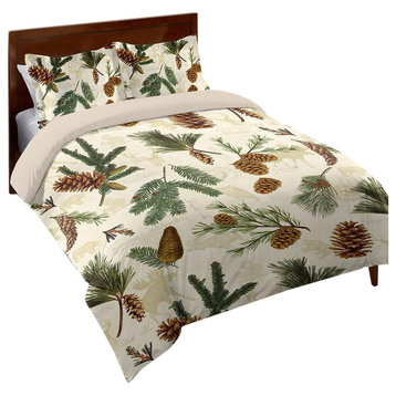 Pinecone Comforter, Queen