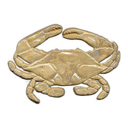 6" Flat Crab from the Ocean Dog Collection - Mosaic Tile