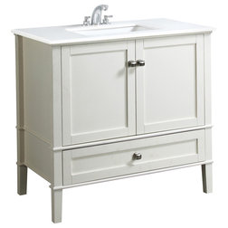 Contemporary Bathroom Vanities And Sink Consoles by Simpli Home Ltd.