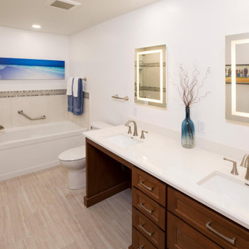 Stylish and Accessible Master Bath
