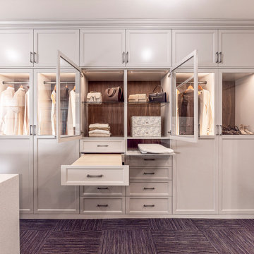 Custom Wardrobe Cabinetry Display