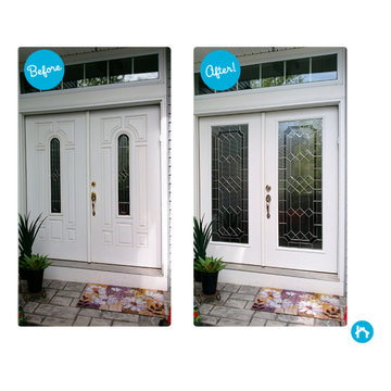 Majestic Decorative Glass Doors