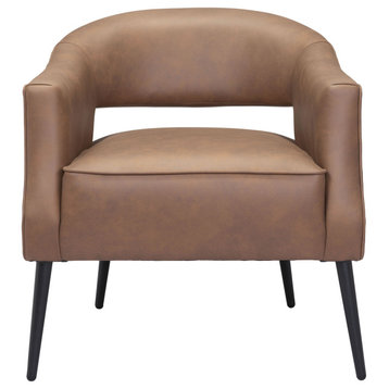 Minnow Accent Chair Vintage Brown, Brown