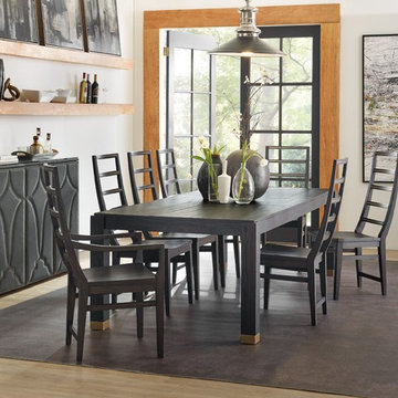 Hooker Furniture Dining Room Curata Rectangle Dining Table w/2-20in leaves