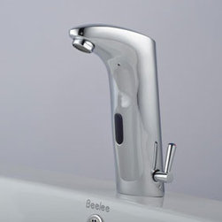 Contemporary Brass Bathroom Sink Faucet with Automatic Sensor - T0105A - Bathroom Sink Faucets