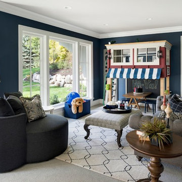 2017 ASID/MSP Showcase Home Lower Level Family Room