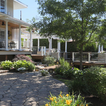 Elmhurst Multi-Level Deck with Outdoor Kitchen