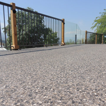Tufdek Vinyl Decking | Brownstone Aggregate