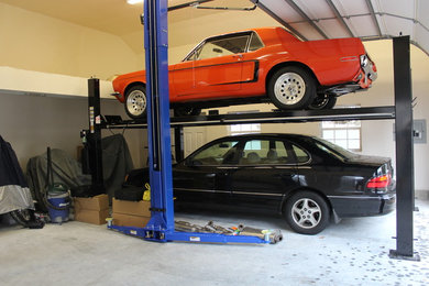 Garage - traditional garage idea in Boston